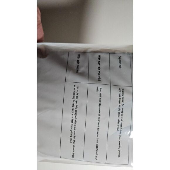 Uniqlo Padded Footsies 3 Pack Black No Show Size 7.5 - 10 - Picture 6 of 7